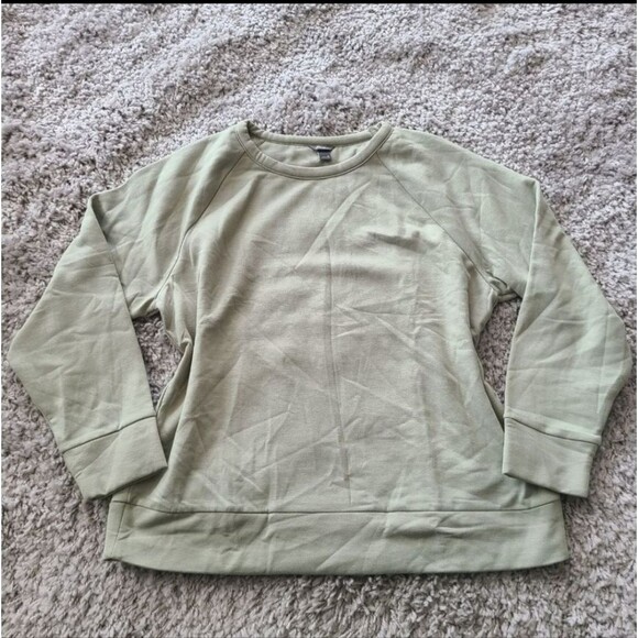 - Eddie Bauer Women's 2 Pack Sweatshirt and Hoodie Black/Basil SZ S NEW WI… - Picture 6 of 11